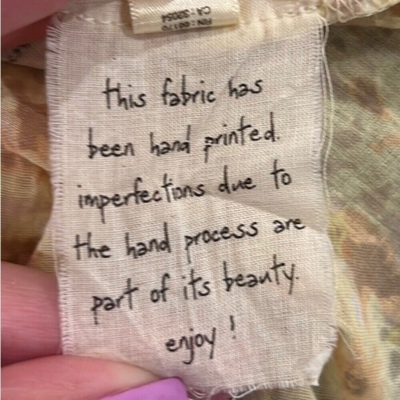 Free People one Eva cotton tunic size small NWOT - Picture 13 of 14